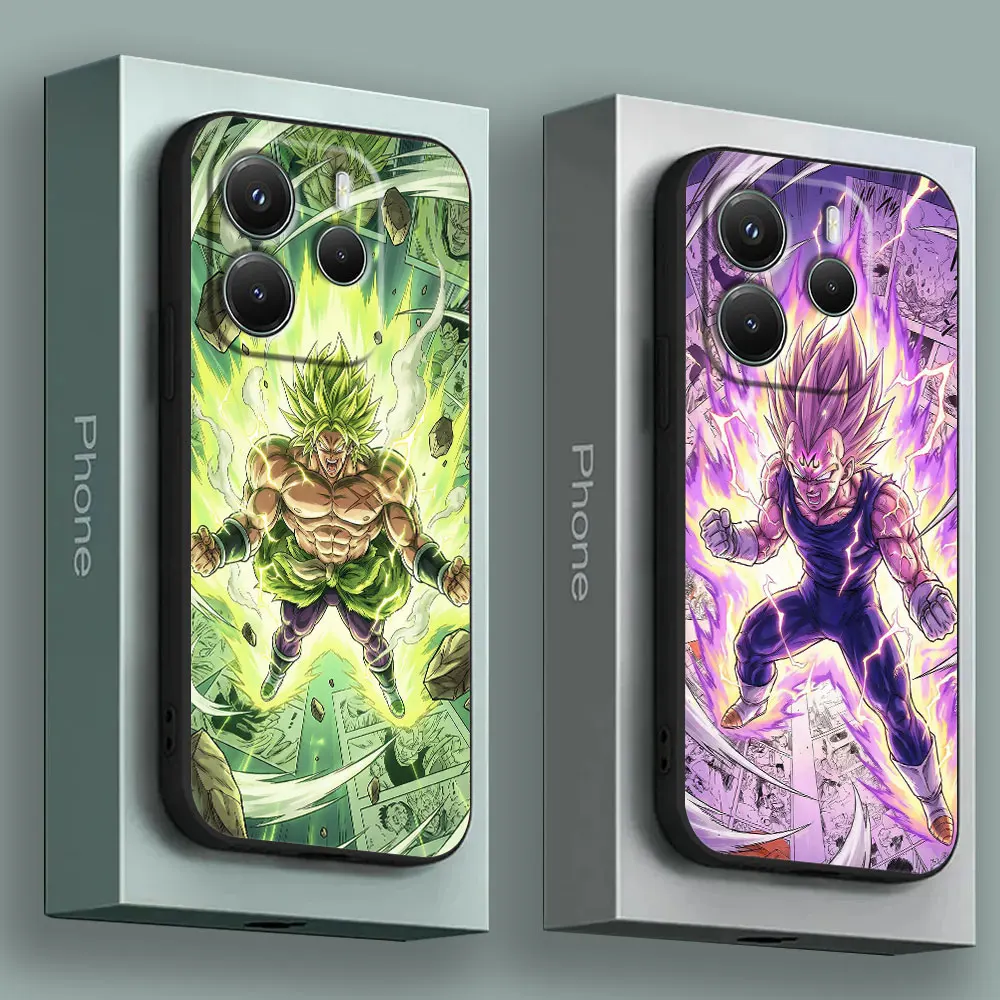 

Cool D-Dragon Balls Saiyans Soft Case For Xiaomi Redmi Note 15 14 13 12 11 10 Pro Plus For Redmi 15C 15 14C 13C 12C Phone Cover