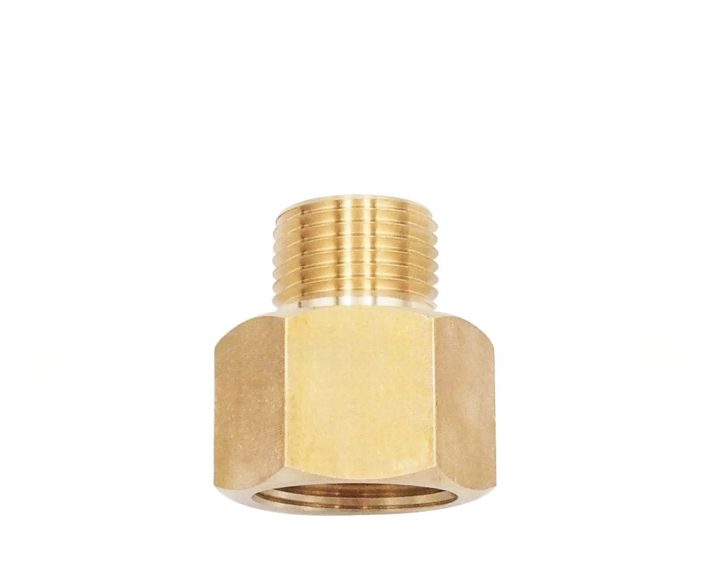 Soda water CO2 carbon dioxide conversion brass connector G3/4 to W21.8