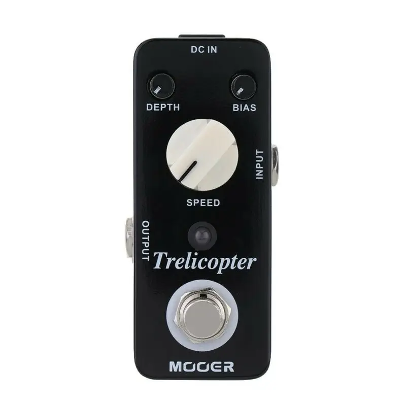 

Mooer MTR1 Trelicopter Electric Guitar Pedaleira Guitarra Classic Optical Tremolo Pedal Guitar Parts Synthesizer Effector