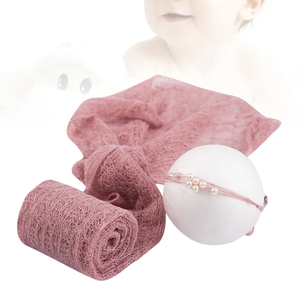 

Детский набор тканей из мохера с запахом для новорожденных, реквизит для фотосессии, наряд для девочек, детская ткань с запахом для младенцев