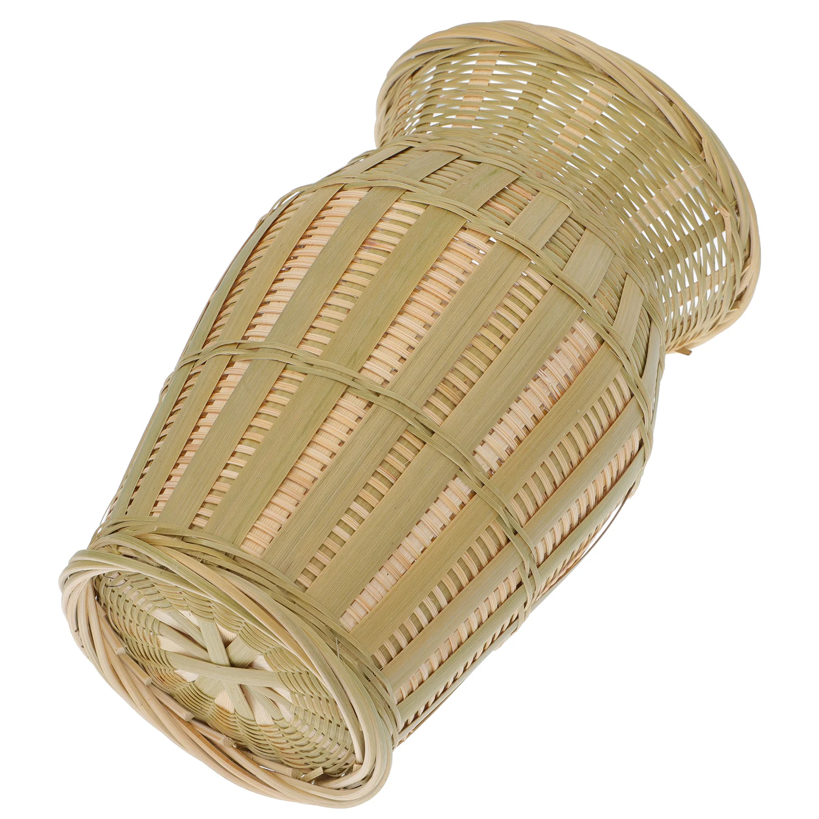 

Bamboo Vase H Woven Flower Container Dried Arrangement Decorative Home Office Balcony Simple Style Long Lasting Premium Quality