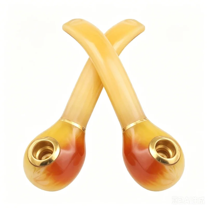 Creative Mini Smoke Pipe Portable For Thick Thin Smoking Pipe Personal Popular Dry Pipe Recyclable For Boyfriend Smoking Tool