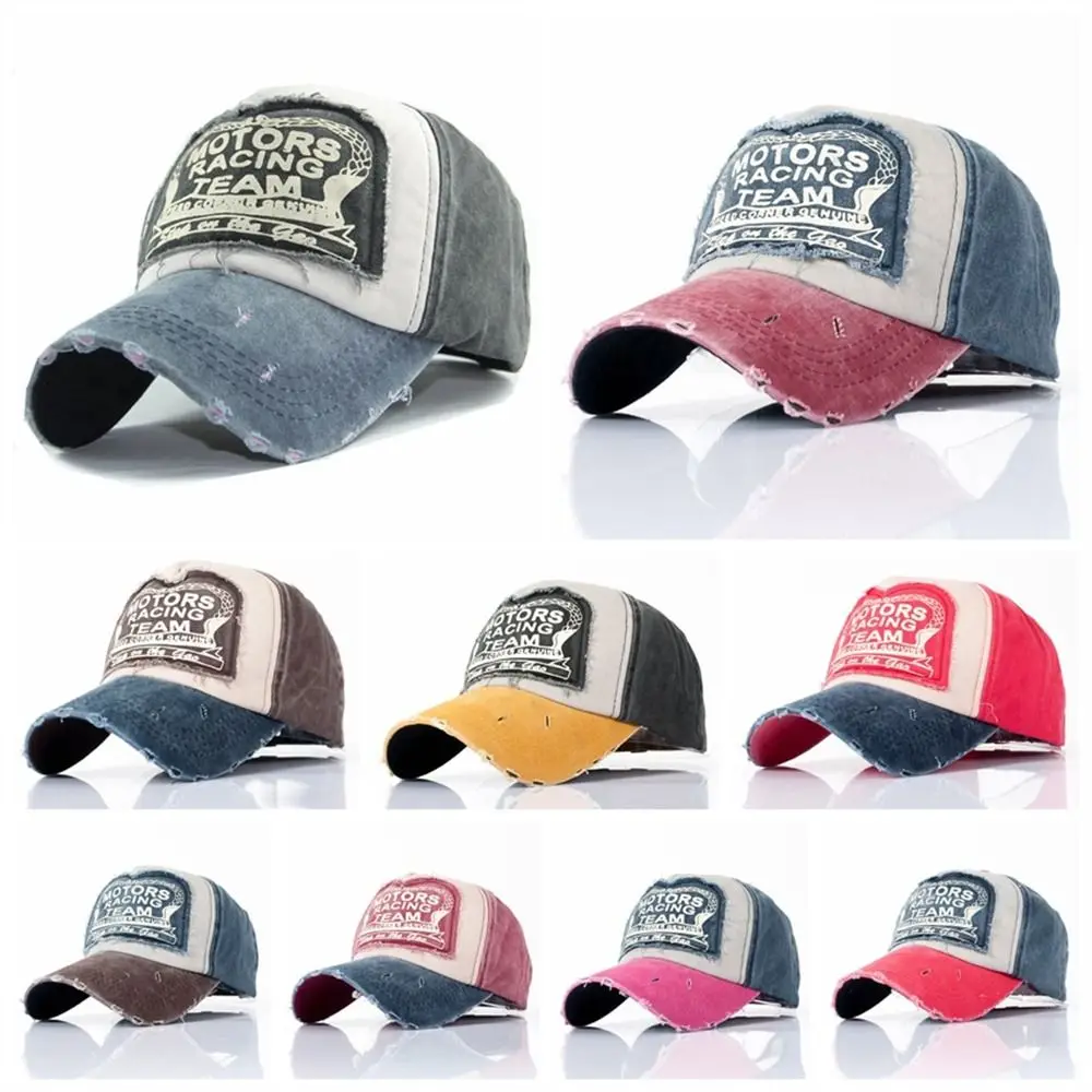 Męskie i damskie bawełniane czapki z daszkiem, czapka Snapback, Hip Hop dopasowane czapki, Outdoor, jesień, lato, Casual, Multicolor, wiosna