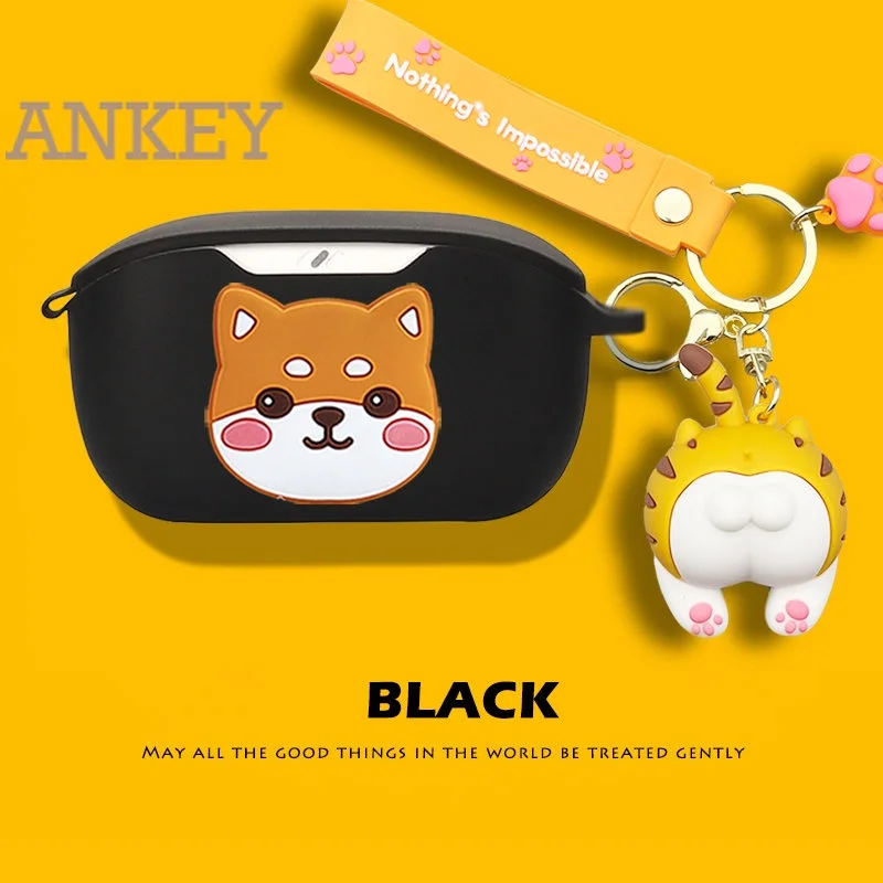 Case for JBL Wave Buds Protective Cute Cartoon Cover Bluetooth Earphone Shell Accessories TWS Headphone Portable