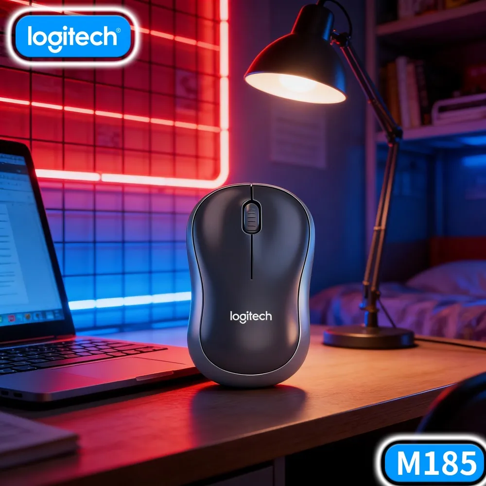 Logitech M185 Office File Sort Review Mouse Wireless Smooth Pointer For Browse Classification