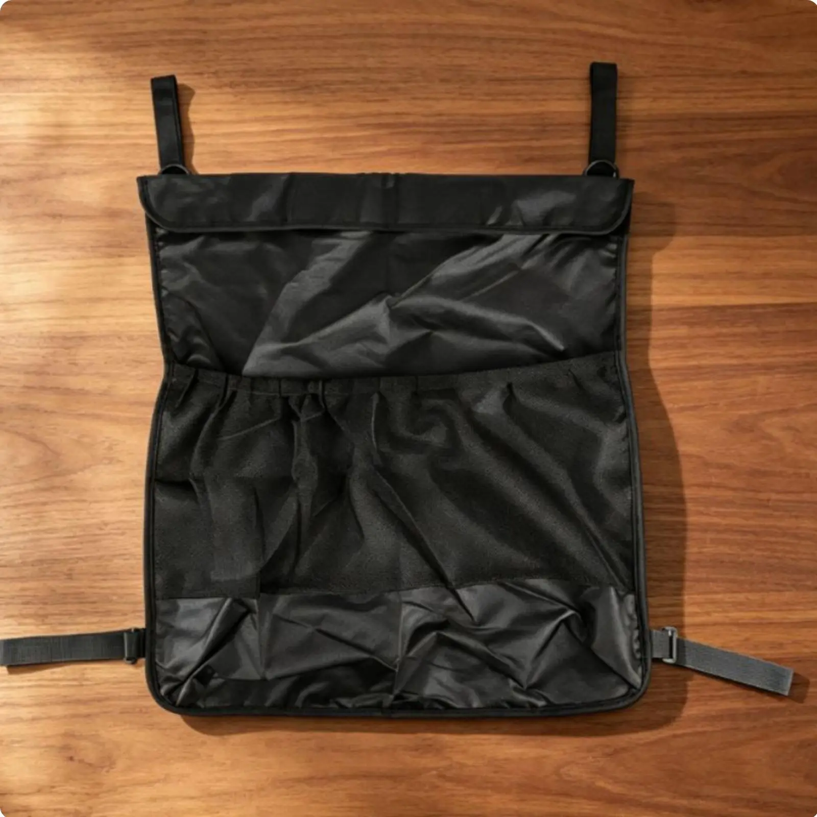 Stable Fitting Storage Pouch for Outdoor Chair with Hook Loop Straps and D Rings for Pushchair Beach Fishing Trip
