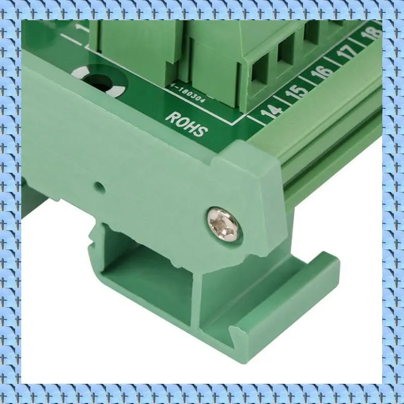NOCM 3X DB25 DIN Rail Mount Interface Module Male/Female Connector Breakout Board