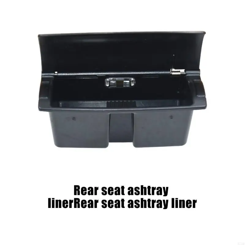 M76E Mittelarmlehnen-Aufbewahrungsbox-Einsatz für die Modellreihe 2007–2014, schwarze ABS-Konsolenablage für Schlüssel, Karten – Detail 4