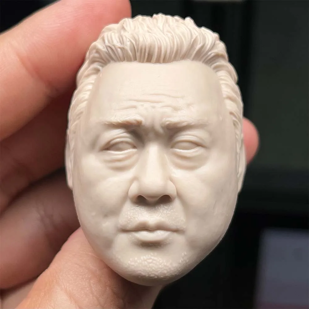 

1/6 Die-cast Resin Model Assembly Kit (Marton Tin) Colonel's Head Sculpted Model Toy (55mm) Unpainted Free Delivery