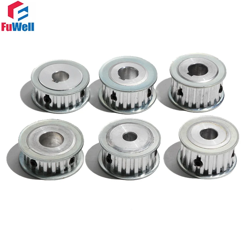 Teeth Pitch 5.08mm Synchronou Gear Pulley XL-19T Timing Pulley Transmission Belt Pulley 4/5/6/6.35/7/8/10/12/12.7/14/15/16mmBore