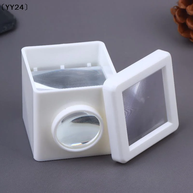 New Gifts Handmade Waist-level Viewfinder 3D Printing DIY 50 Optical Lens Portable Viewfinder Viewfinder Lens〔YY24〕