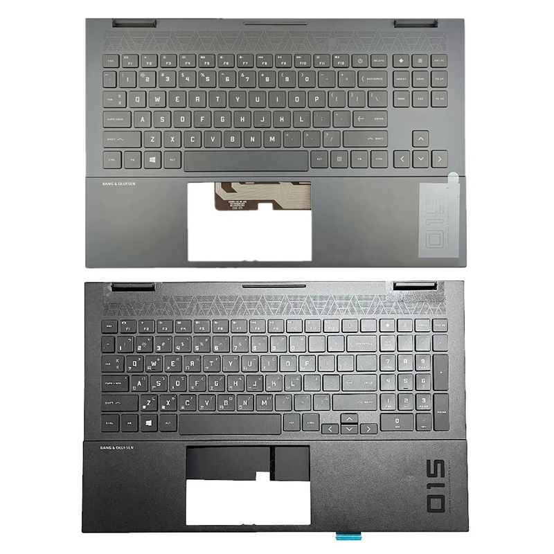 NEW Top Case Keyboard for HP OMEN 6 15-EK 15-EN TPN-Q236 TPN-Q238 laptop RGB backlit keyboard palmrest upper cover replacement