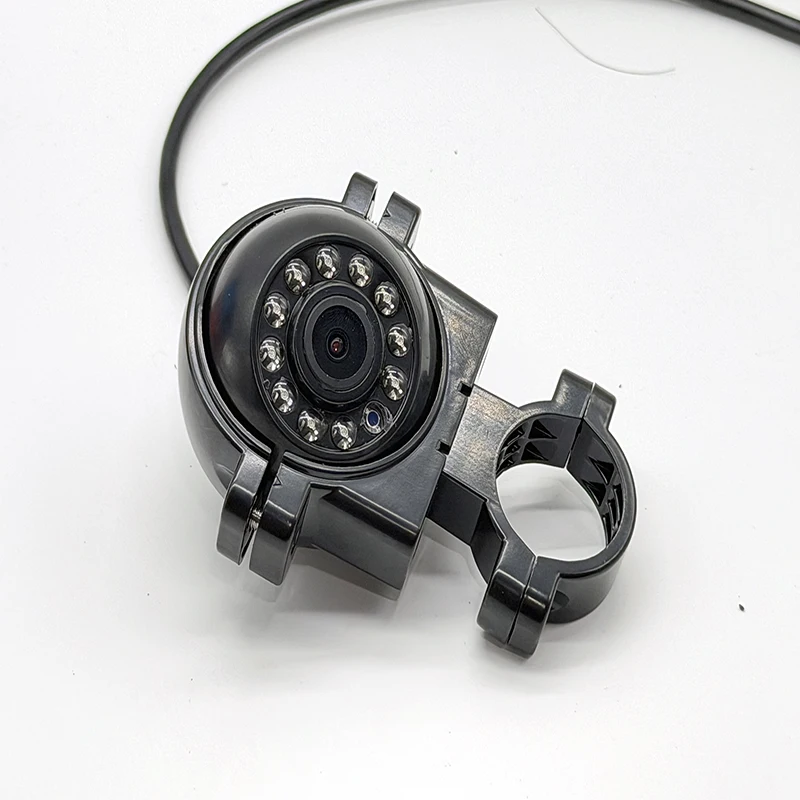 6V36V 1080P AHD Backup Camera Infrared Night Vision Side View IP68 Waterproof Left Right Mount for Bus Truck Trailer