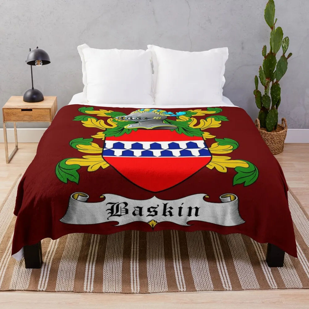 BASKIN Throw Blanket Bed Polar warm winter Plush Blankets