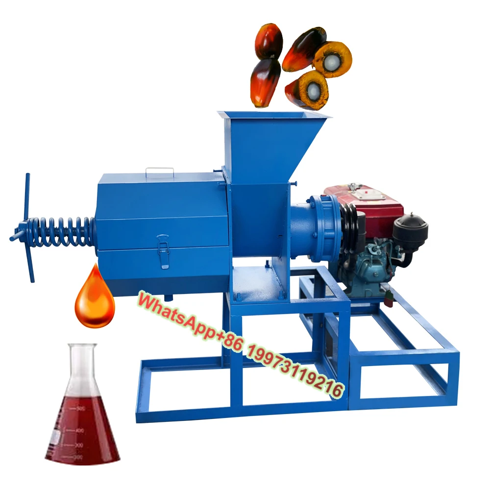 

Commercial Small Business Red Palm Oil Pressing Coconut Extraction Machine Cooking Oil Presser Seasoning Processing Machines