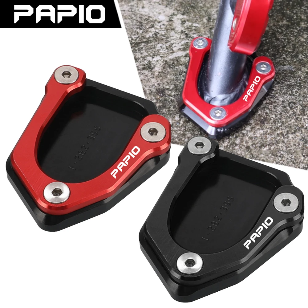 

For CFMOTO CF MOTO XO PAPIO XO 125 XO-1 XO-2 Papio 125 Motorcycle Accessories Side Stand Enlarger Kickstand Extension Plate Pads