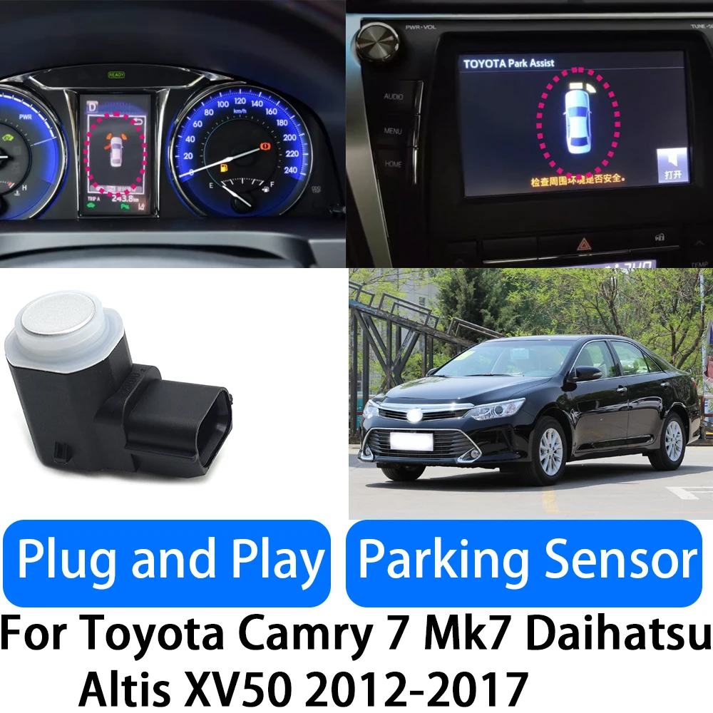 

for Toyota Camry 7 Mk7 Daihatsu Altis XV50 Reverse Radar Precision Detection Easy Install OEM Fit Parking Sensor System