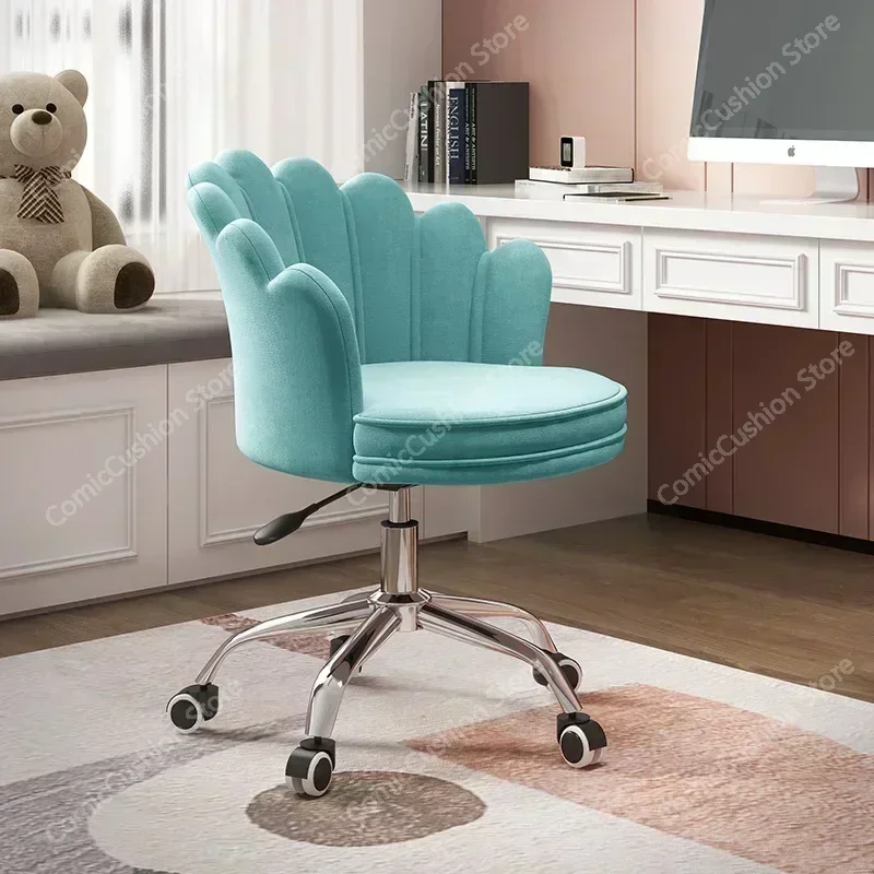 Sedentary High Quality Computer Chair Ergonomic Lift Seat Floor Comfortable Office  Female Anchor Live Rotatable Furniture