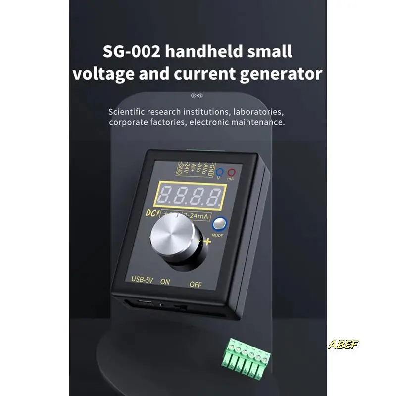 SG-002 Generador de señal de corriente y voltaje analógico 0-24Ma Transmisor de corriente Instrumentos de medición electrónicos
