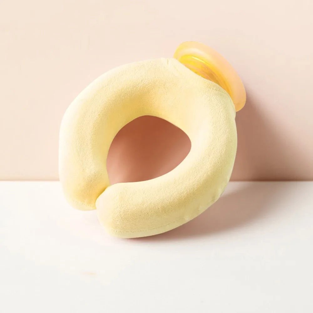 

ПВХ U-образная сумка для горячей воды на шею, вязаный чехол, портативная охлаждающая сумка для шеи, многоразовая сумка для горячей воды, поддержка шеи, велоспорт