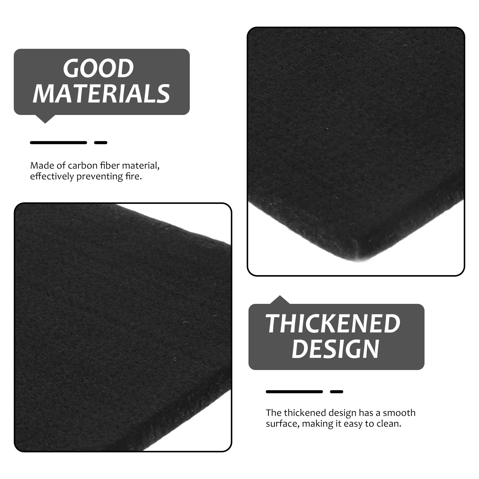 

Fireproof Mat Welding Blanket 20x20cm Fire Resistant Soldering Protection Campfire Fire Retardant Blanket Welding Mat