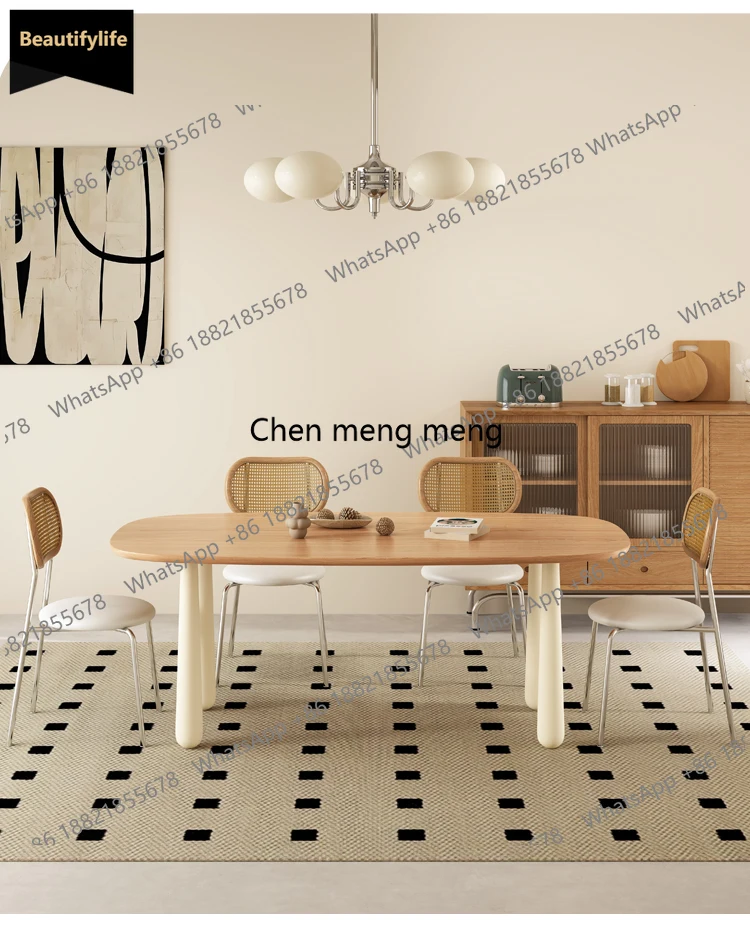 

Exquisite Trendy Table Classic Versatile Beauty Simple Dining Table Premium Elegant Tavolo Pieghevole Dining Room Furniture c139