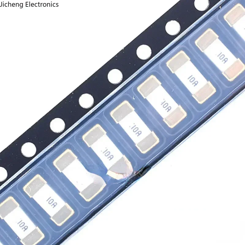 10PCS 1808 2410 10A SMD Fuse 125V Gold Foot Fused Type 0451010.MRL