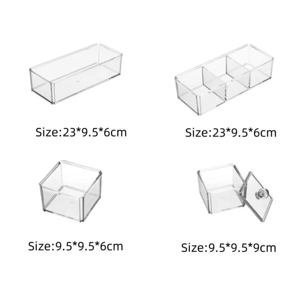 Acrylic Tea Bag Storage Box Quality Transparent Drawer Type Storage Jar Coffee Capsule Sorting Box Home image 5