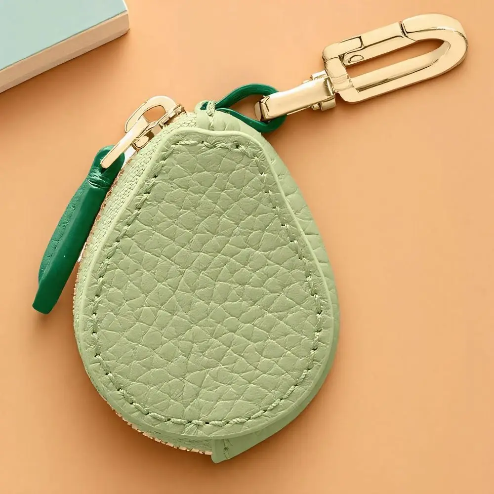 

Модный милый фруктовый кошелек для монет, сумка для монет, брелок из искусственной кожи, кулон на молнии, корейский стиль, сумка для наушников, женская