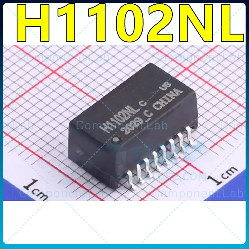 50-100pcs Original H1102NL H1102NLT Ethernet Network Transformer Filter SOP16 SMD 10/100Base-T LAN Isolation Transformer