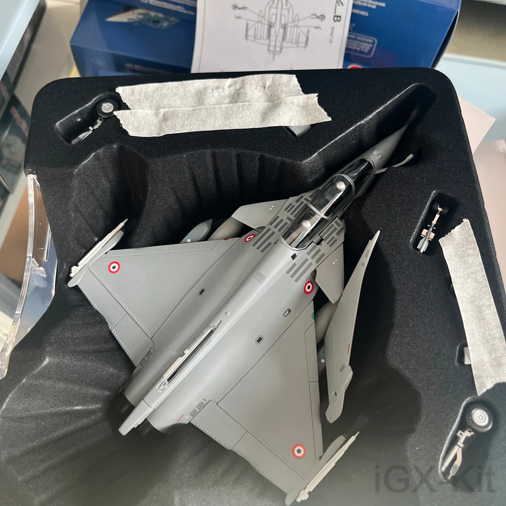 1/72 مقياس فرنسا سلاح الجو رافال مقاتلة طائرة معدنية لعبة مجسمة #1