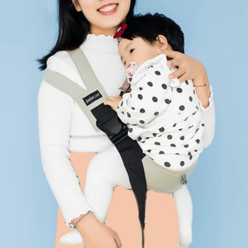 

Baby Sling Sleeping Strap Infant Baby Carrier Wrap Baby Single Shoulder Strap Waist Stool Adjustable Cotton Wrap Sling