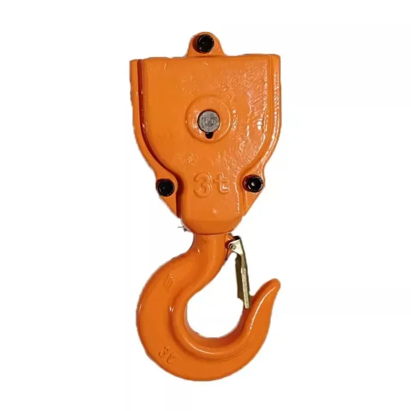 Special lifting hooks for electric chain hoists with a capacity of 0.5, 1, 2, 3, and 5 tons for lifting and lowering by crane