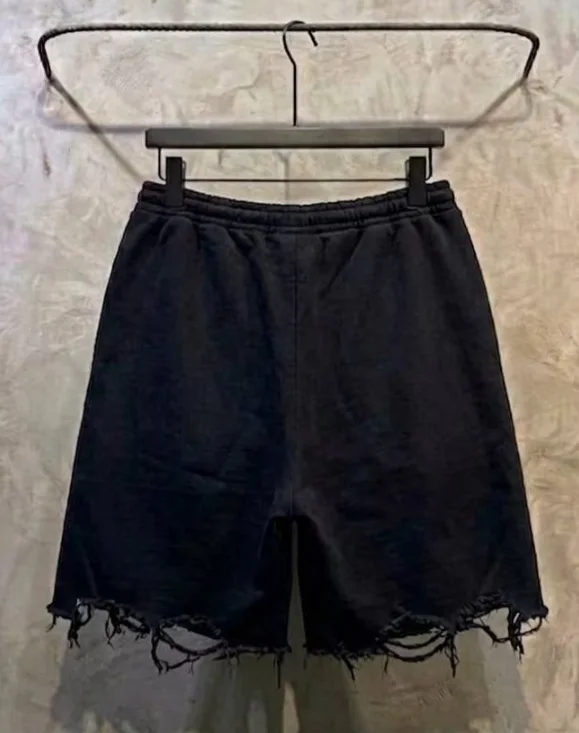 Vintage Denim Short Jeans Women Loose Retro 2000s Streetwear Denim Fitness Y2k Casual Shorts