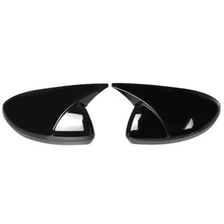 Sylphy 2020-2023 용 Nissan Altima Sentra 2019-2023 용 페어 윙 미러 캡 자동차 사이드 백미러 커버 광택 블랙/카본