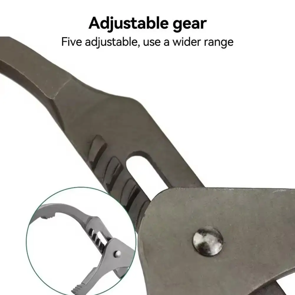 9/12 "قابل للتعديل فلتر زيت كماشة المشبك نوع وجع فلتر زيت إزالة تفكيك أداة لشاحنة إصلاح السيارات الأدوات اليدوية