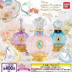 Genuine Princess Milky color Jewelry Box Gashapon Toys Belle The Little Mermaid Alice Tinker Bell Jasmine Rapunzel Ornament Toys