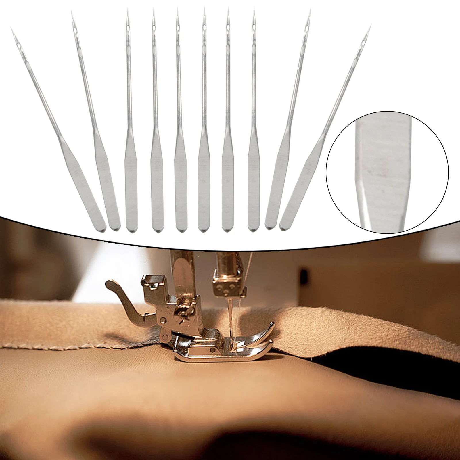 Accessories Sewing Needles 6 SIZES Standard Size 60 Piece Easy To Use High Quality Iron Alloy LEARNING MATERIAL