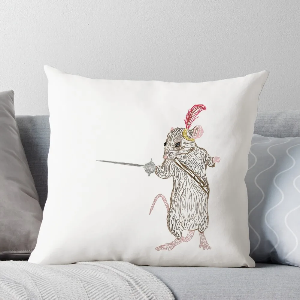 

Narnia Reepicheep, the bravest of mice Throw Pillow Cushion Cover Set anime girl Cushions Cover