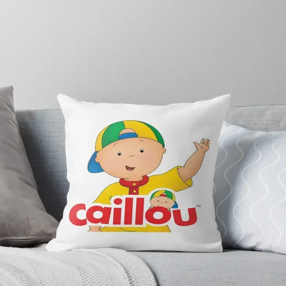 

caillou, caillou and dog Throw Pillow Christmas s Covers Bed pillowcases anime girl pillows decor home pillow