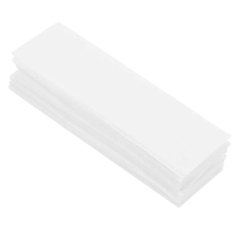 

100 Pcs Filter Paper Test Cleaning Papers Eyebrow Wax Strips Confetti Cone Chromatography