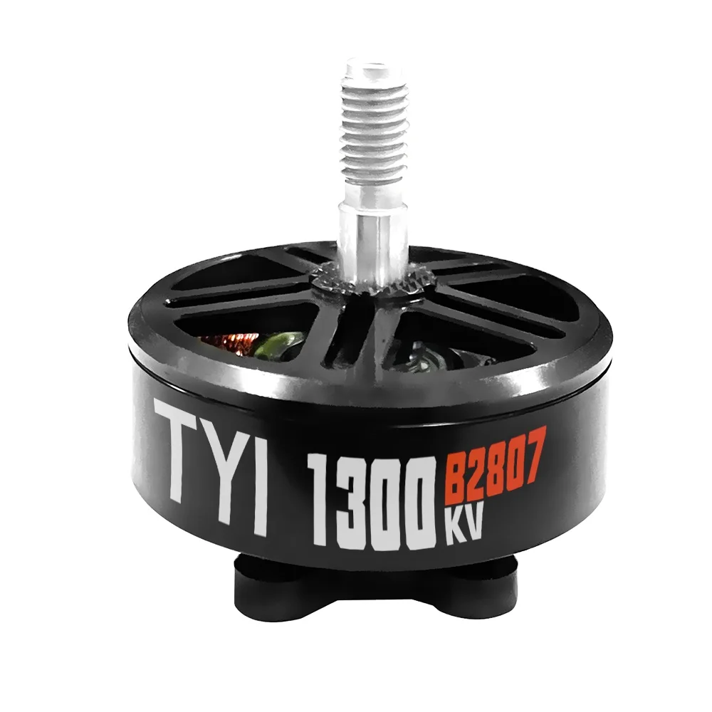 

1300KV 6s black brushless motor electronic stability control electrical components for FPV racing drone and crossover drone