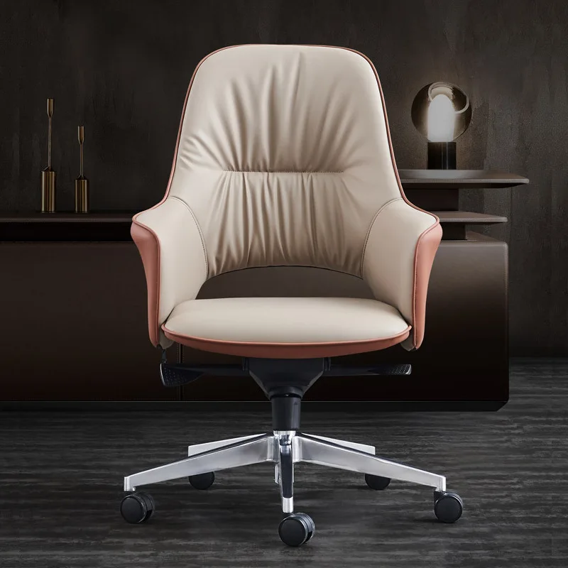 

Light Luxury Office Chair Conference Room Computer Home Backrest