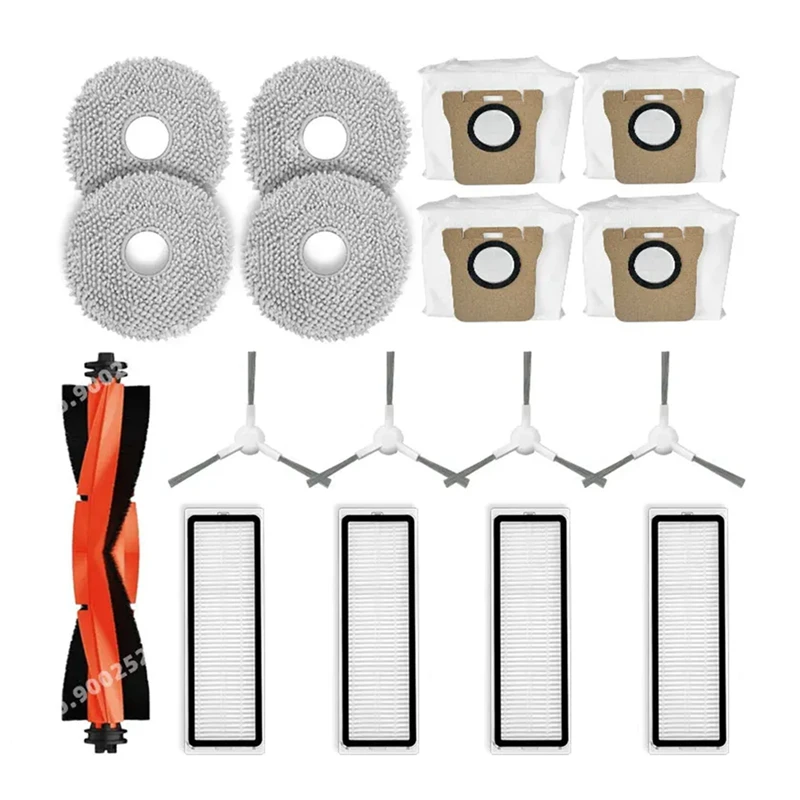 

For Xiaomi Robot Vacuum X20+ / X20 Plus Replacement Parts Main Side Brush Hepa Filter Mop Cloth Dust Bags Accessories