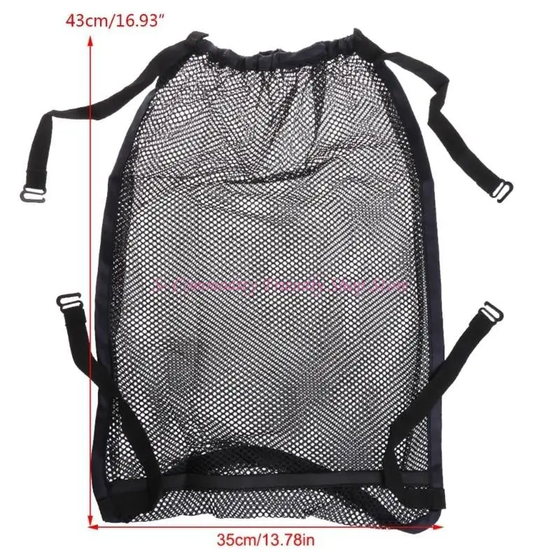

85AE Baby Stroller Mesh for Seat Pocket Multifunctional Baby Carriage Pram Trolley Net Bag for Seat Pocket Stroller Accessori