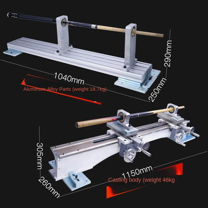 Lathe Machine Repair Device Repair Leather Tip Tools Billiard Cue Repair Machine 210 Type