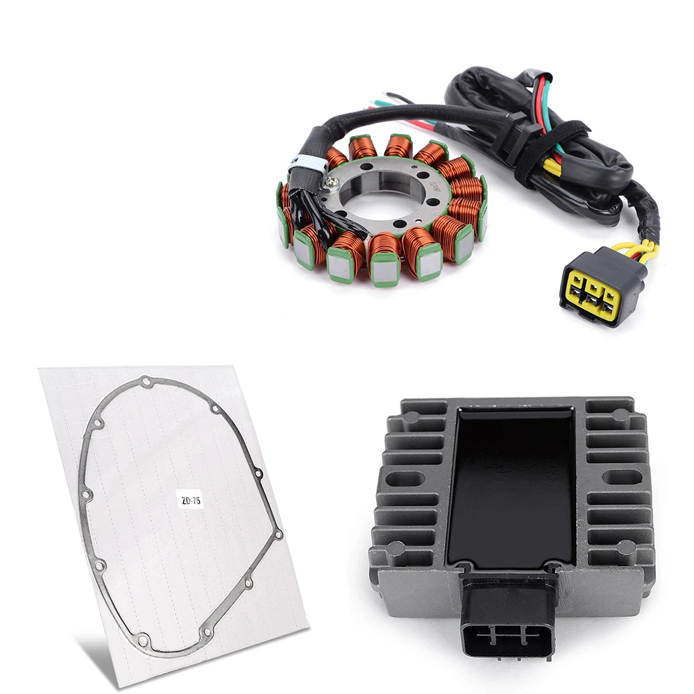 

Rectifier Regulator Stator Coil Gasket for Kawasaki VN900 Vulcan 900 Classic/LT Custom 07-23 VN 900 Classic 06-13 VN900 Custom