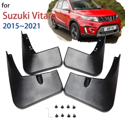 Car Fender Mud Flaps Mudguards for Suzuki Vitara Escudo 2015~2021 LY 4th Gen Front Rear Mudflap Splash Guard Accessories Sticker