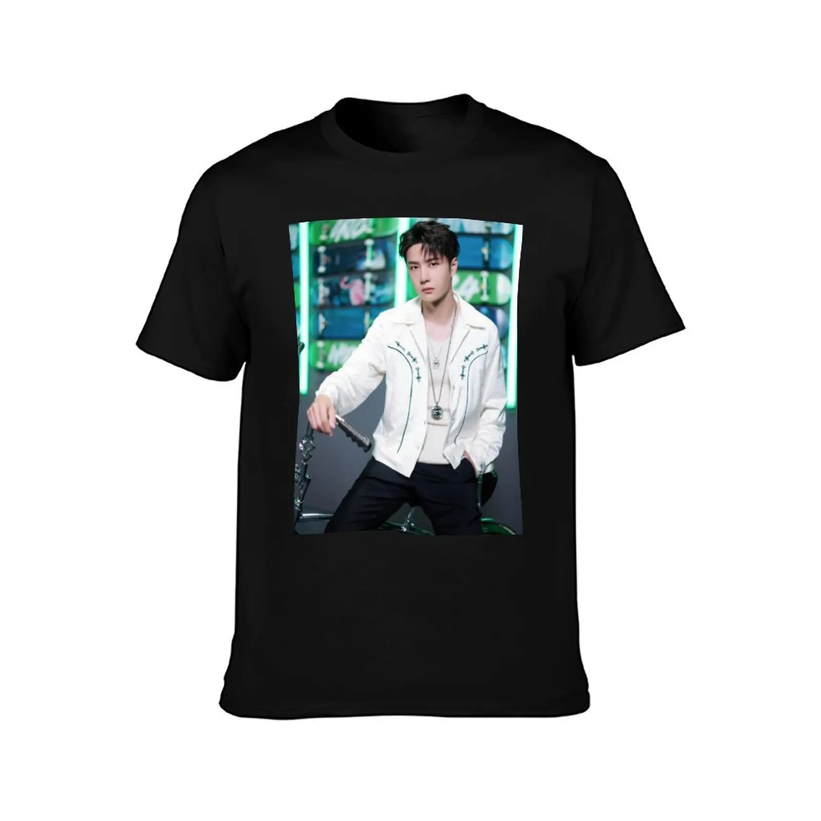 Wang Yibo T-Shirt Halloween Casual T-Shirt