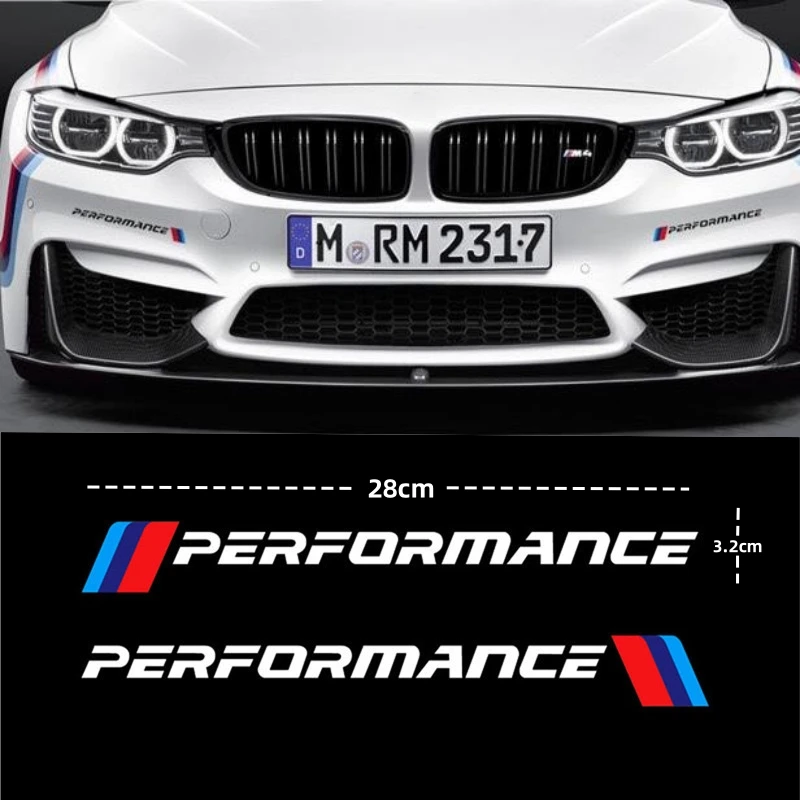 

Car Stickers Performanced Auto 2Pcs Car Body Sticker For BMW E36 E39 E46 E53 E60 E61 E70 E71 E85 E87 G20 G30 X1 X3 X4 X5 X6 X7 E
